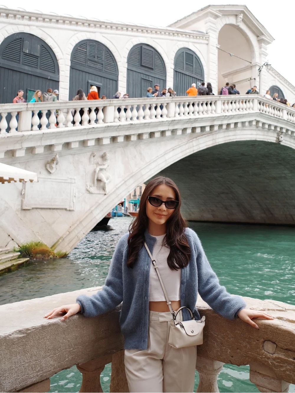 Sézane Othello Cardigan in Ice Blue | XXXL - Picture 10 of 16